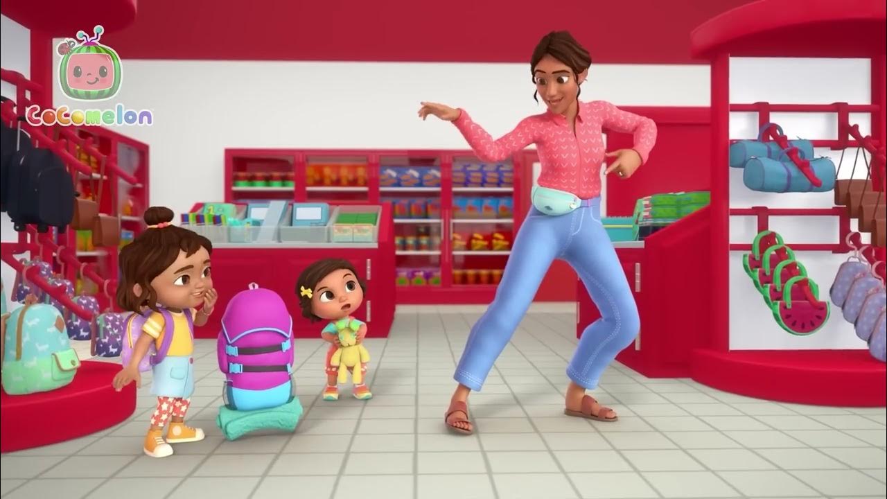 Nina%E2%80%99s First Day of School CoComelon Nursery Rhymes Kids Songs ...