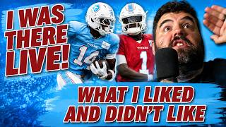 I attended the Tennessee Titans scrimmage last night...Here's what I saw.