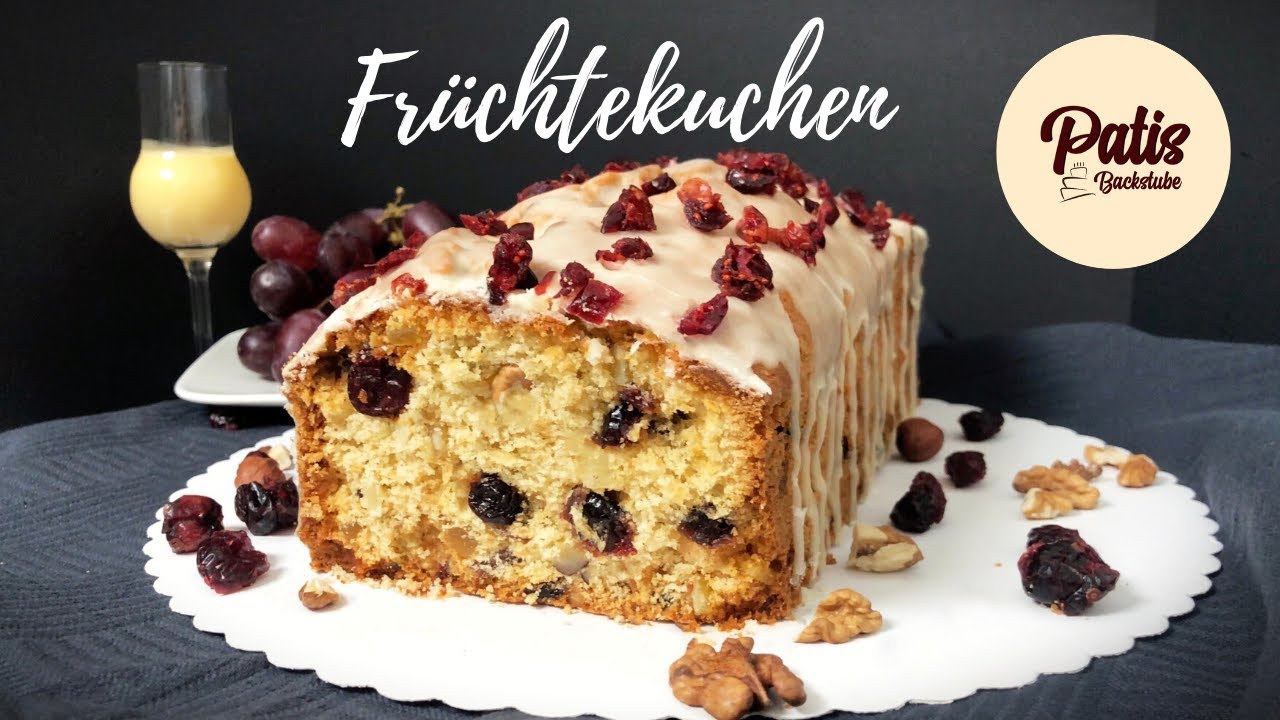 Englischer Früchtekuchen - schnelle &amp; einfache Zubereitung - YouTube