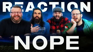 NOPE - Official Trailer REACTION!!