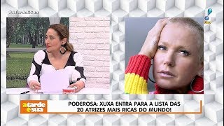 A Tarde É Sua - Xuxa Na Lista Das Mais Ricas Do Mundo Da Revista Wealthy Gorila