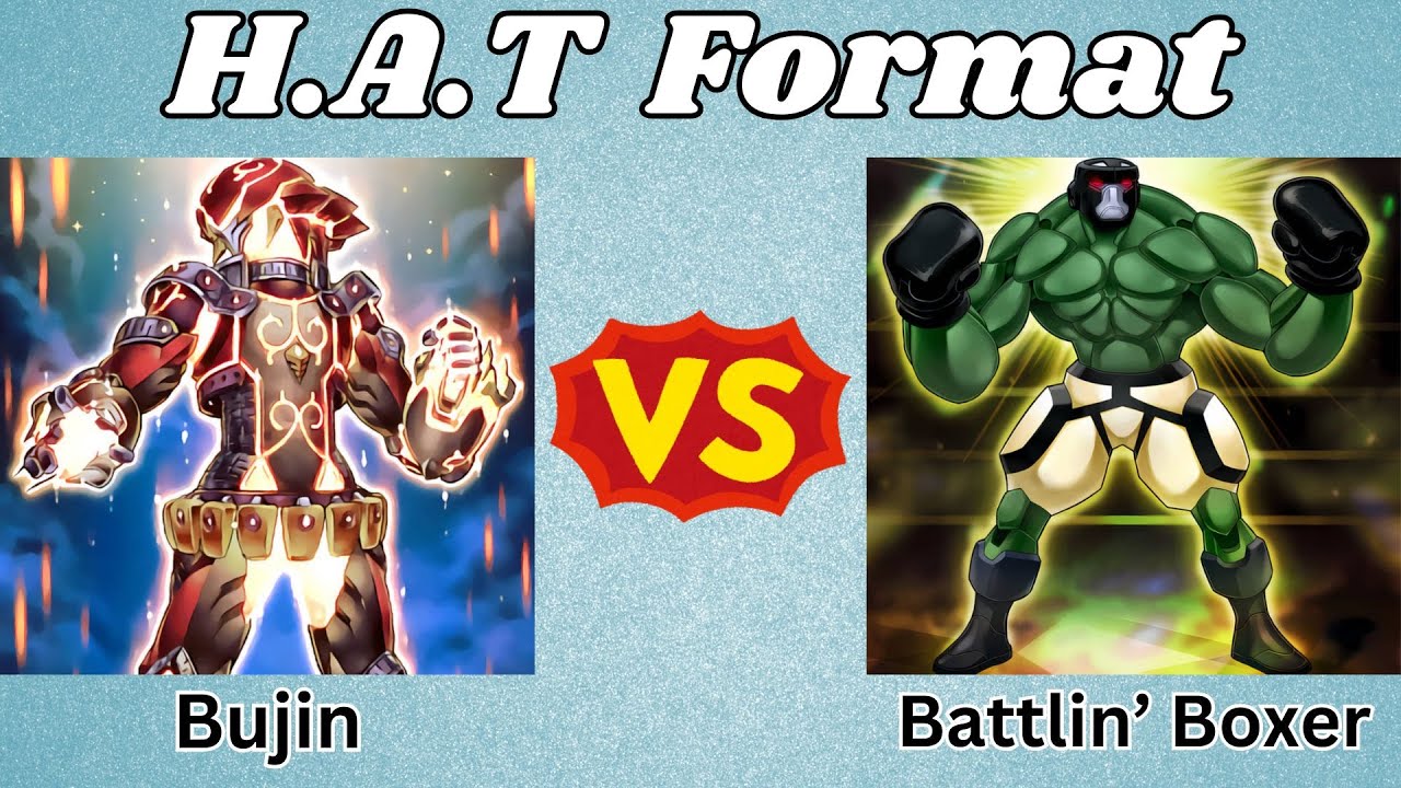 Bujin Vs Battlin' Boxer! | HAT Format Replay Review! | (2014 Yu-Gi-Oh! WCQ)