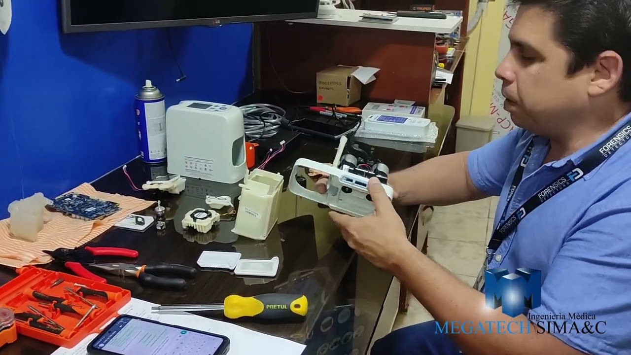 INOGEN ONE G5 - partes y piezas internas, como es el ensamblaje, Mantenimiento y recomendaciones