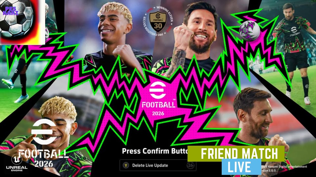 eFootball 2025 | Friend Match | Live |eFootball League - YouTube