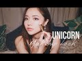 シンプル&かわいいキラキラユニコーンメイク/unicorn makeup look 
