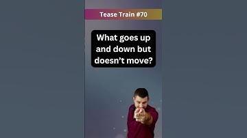 What Goes Up and Down but Doesn’t Move? 🚶‍♂️🤔 #70