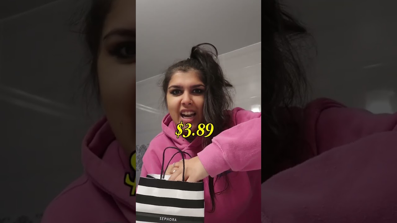 Buying the cheapest thing at Sephora. Guess what it was!