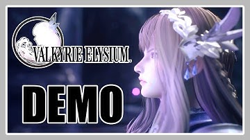 VALKYRIE ELYSIUM DEMO!!! 30 MINUTES of PS4 GAMEPLAY!!! [JRPG]