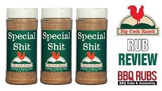 Big Cock Ranch All-Purpose Premium Seasoning Special Shit, Bull Shit, and  Good Shit