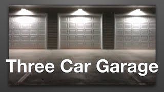 Three Car Garage, RizzieFarmsGuys What Size Is A Three Car Garage