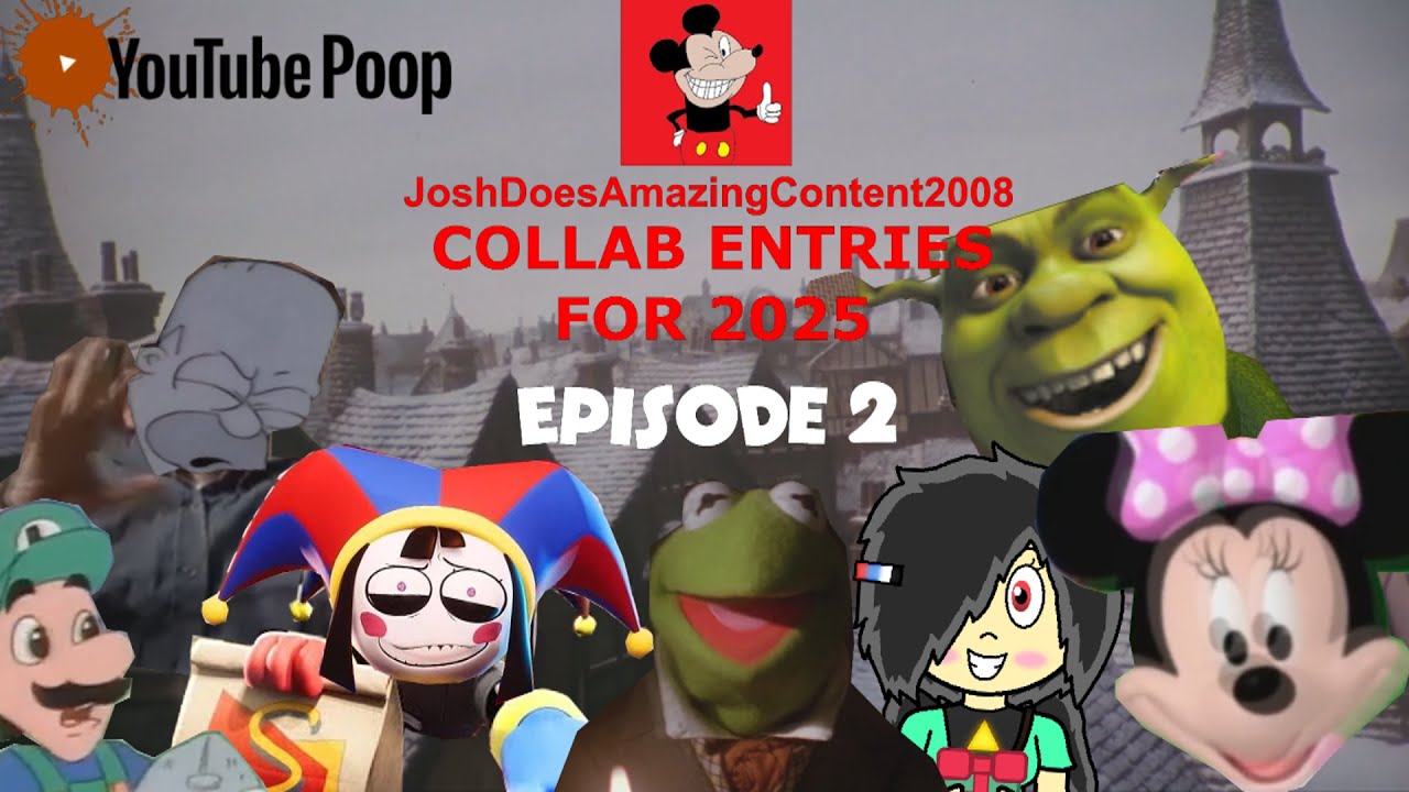 JoshDoesAmazingContent2008: Мои работы для совместного YTP-проекта 2025 года, эпизод 2.