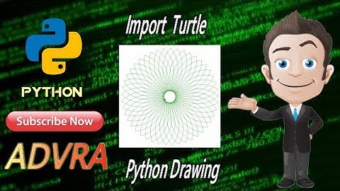 Turtle Python Drawing || Python Tutorial || Learn Python Programming || Python Code || Beginner