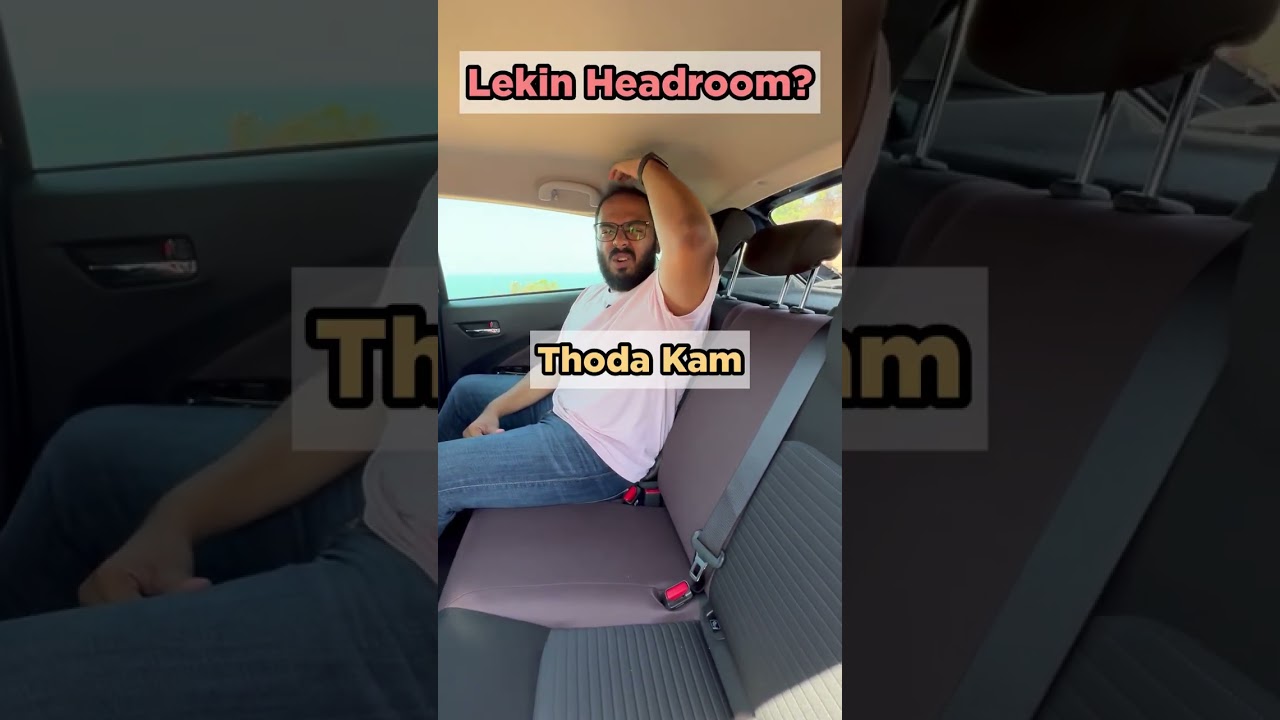 👍and 👎of Maruti Fronx' rear seat!