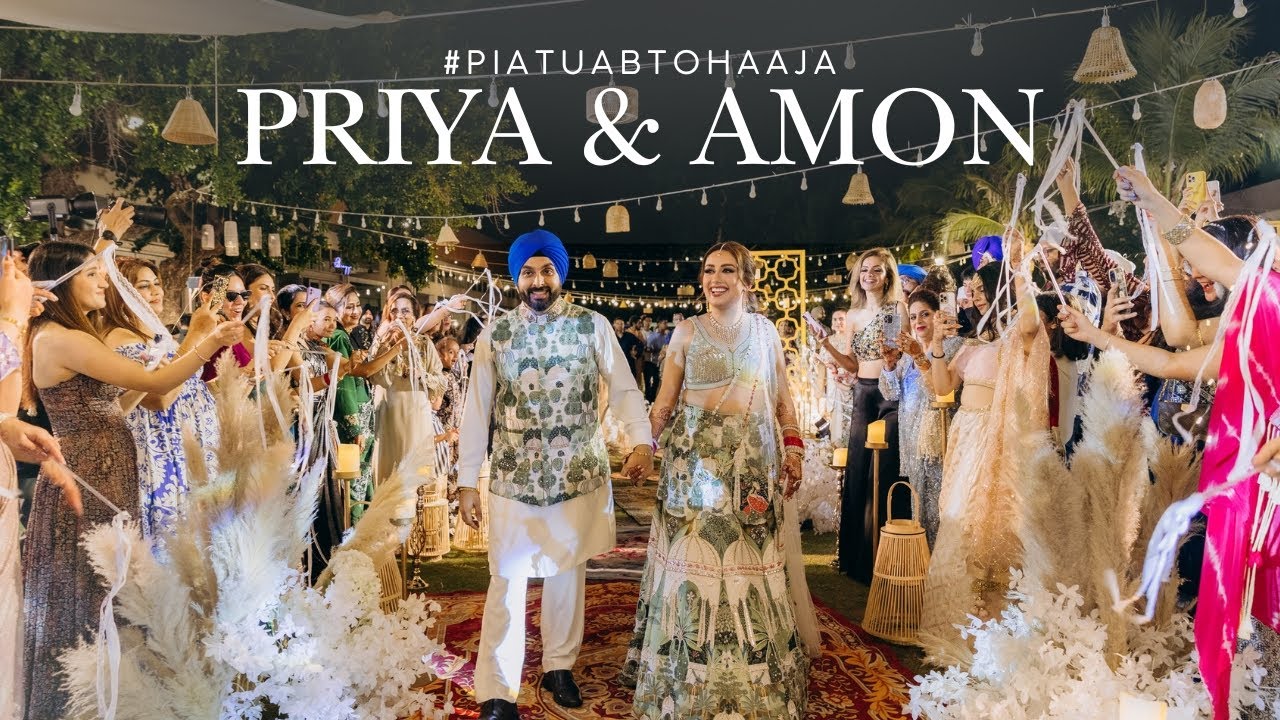 Свадебный момент Прии и Амона