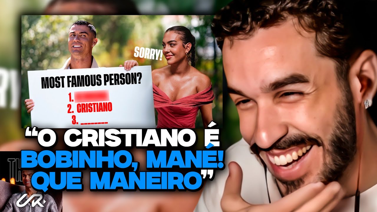 A REVELAÇÃO QUE MAIS SURPREENDEU O CR7! - UR CRISTIANO | REACT DO STAG