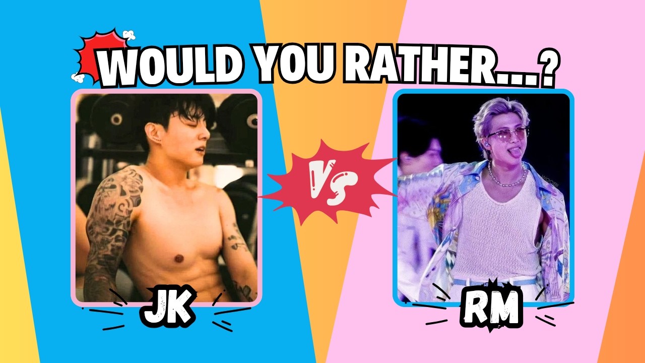 Would You Rather : BTS edition | hardest choices ever