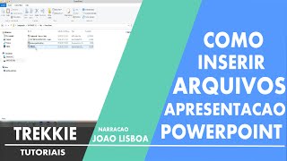 Como inserir arquivos (video, pdf e word) em apresentação do Power Point Como inserir arquivos (video, pdf e word) em apresentação do Power Point