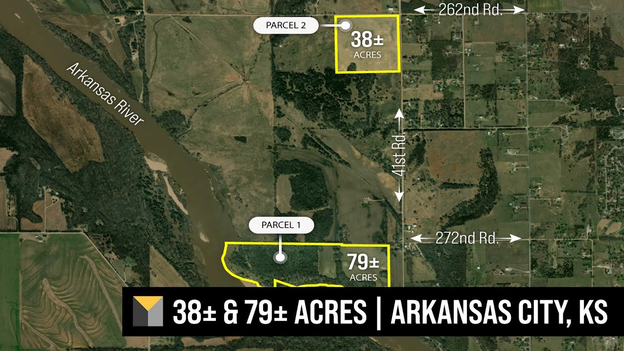 ABSOLUTE Offering a 38± Acre Parcel & 79± Acre Parcel | Arkansas City, KS