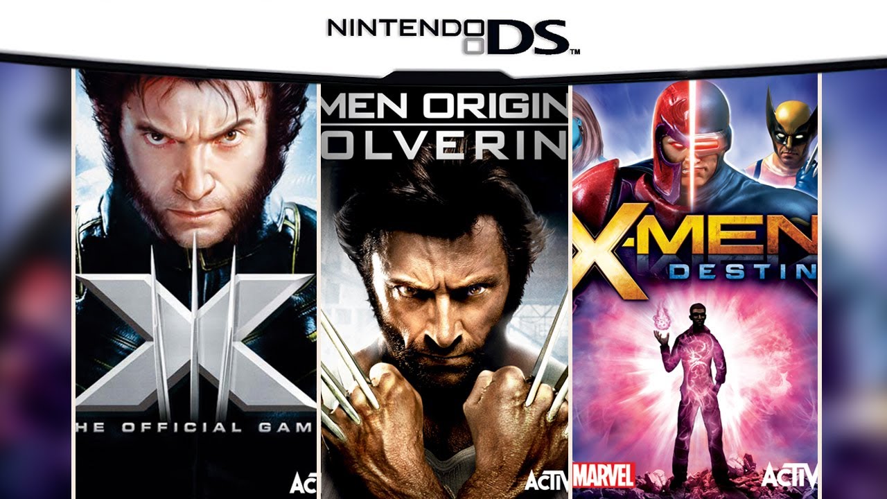 All XMen Games on DS YouTube