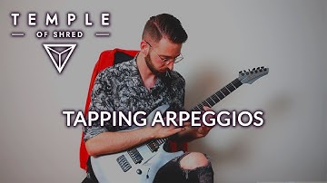 Temple of Shred | Tapping Arpeggios | Guitar Lesson | EP1