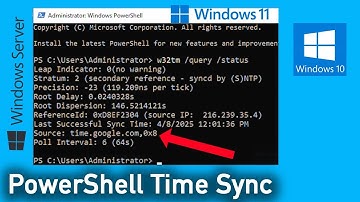 Windows Time Sync with PowerShell - Add Time Server