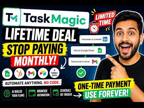 TaskMagic AppSumo Deal  AI Automation Game-Changer