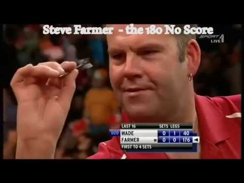 Funny Darts - Steve Farmer 180 Fail