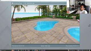 LUMION LIVE BUILD: SAN JUAN POOLS MONTREAL SPA IN A PALM BEACH ENVIRONMENT