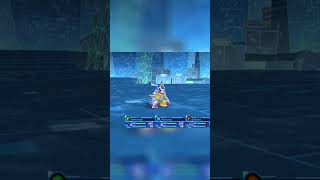 Gabumon DESTROYS Otamamon! Epic Digimon Battle Sequence! #shorts