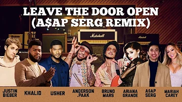 Leave The Door Open (A$AP Serg Remix) Music Video - Silk Sonic, Ariana Grande, Justin Bieber & More