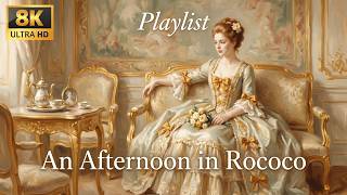 An Afternoon in Rococo 🌸 | Romantic Fantasy Piano Music for Study, Focus & Deep Calm