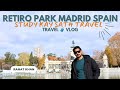 Exploring Retiro Park Madrid Spain with Punjabi Commentary | Study Abroad | Rahat Khan Vlog