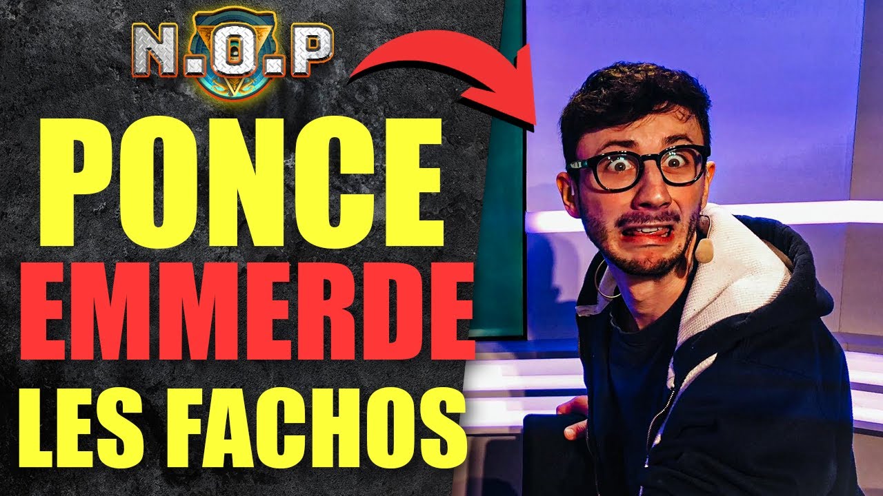 IL EM*ERDE LA DROITE, le GOUVERNEMENT et les USA : Le Streamer PONCE ...