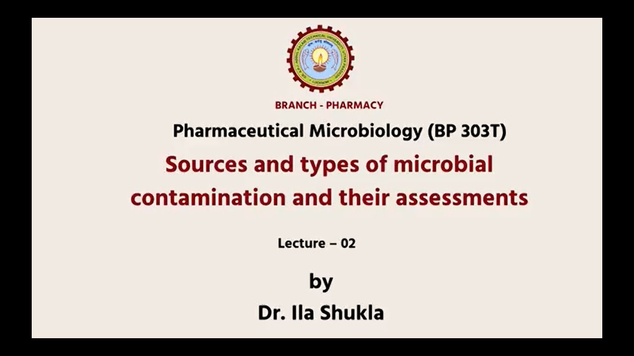 Pharmaceutical Microbiology | Sources and Types of Microbial Contamination and Their Assessments |