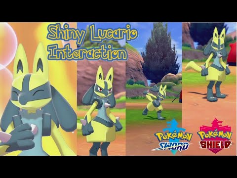 Pokemon Sword and Shield Ultra Shiny Lucario 6IV Competitively