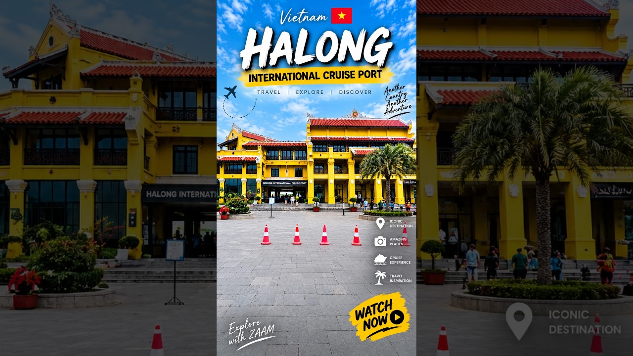 Ha Long International Cruise Port, Vietnam 🇻🇳🚢 | Explore Ha Long