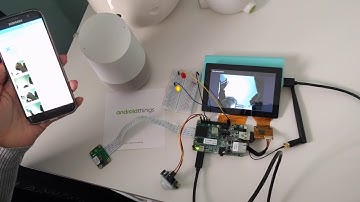Motion Sensing Camera controlled with Google Assistant