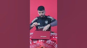 THIRD GOALKEEPER KIT UNBOXING WITH DAVID RAYA 🎁 #arsenal #afc