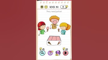 Brain test level 151 | They need justice |