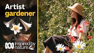 Australian flower garden inspires Artist-gardener | Inspired by nature | ABC Australia Artist Explains Natural Bundle Dyeing Technique Inspired By Nature Abc Australia