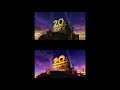 20th Century Fox Logo 1994 2009 VS 2009 2013 Comparison