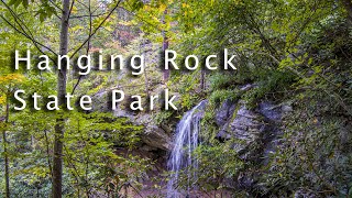 Hiking in Hanging Rock State Park - NC