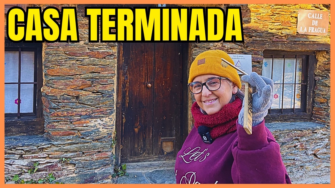 ‼️ Casa de pizarra TERMINADA. Seguimos trabajando... Ep. 28