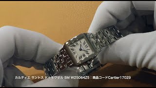 ⭐︎廃盤品　カルティエ　サントス ドゥモワゼル　腕時計 W25064Z5 新品)CARTIER カルティエ サントス ドゥモワゼル SM W25064Z5