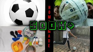 HOMEMADE FOOTBALL || LOOK LIKE A REAL FOOTBALL 😱 image