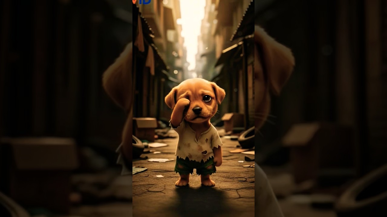 Poor Puppy, Rich Heart! ❤️ 