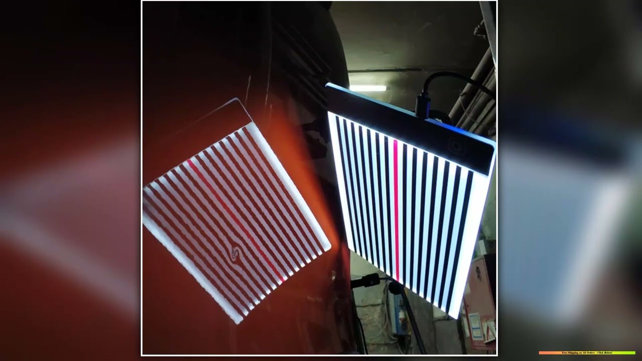 LED Reflector Line Board Light Car Body Dent Detector Paintless Dent Removal Checking Line Board Li