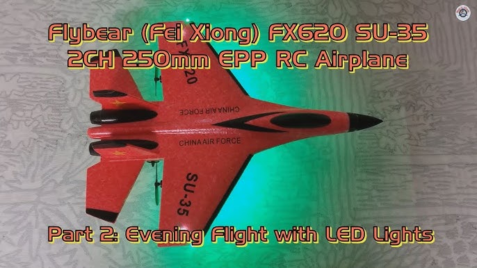 FX-620 RC Fighter Jet Glider avec jouets télécommandés