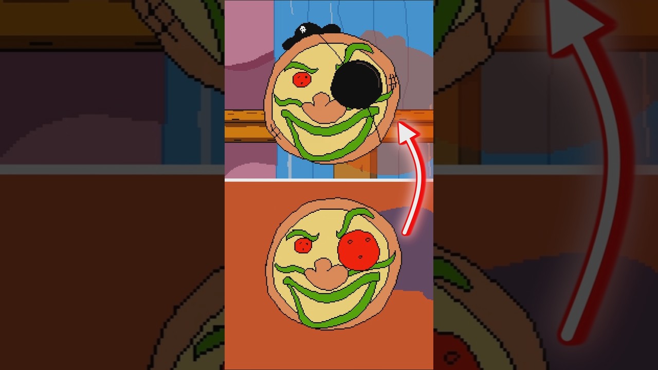 6 CHANGED PIZZAFACES in Lap 3 Deluxe 🍕 [Pizza Tower Mods Shorts] 