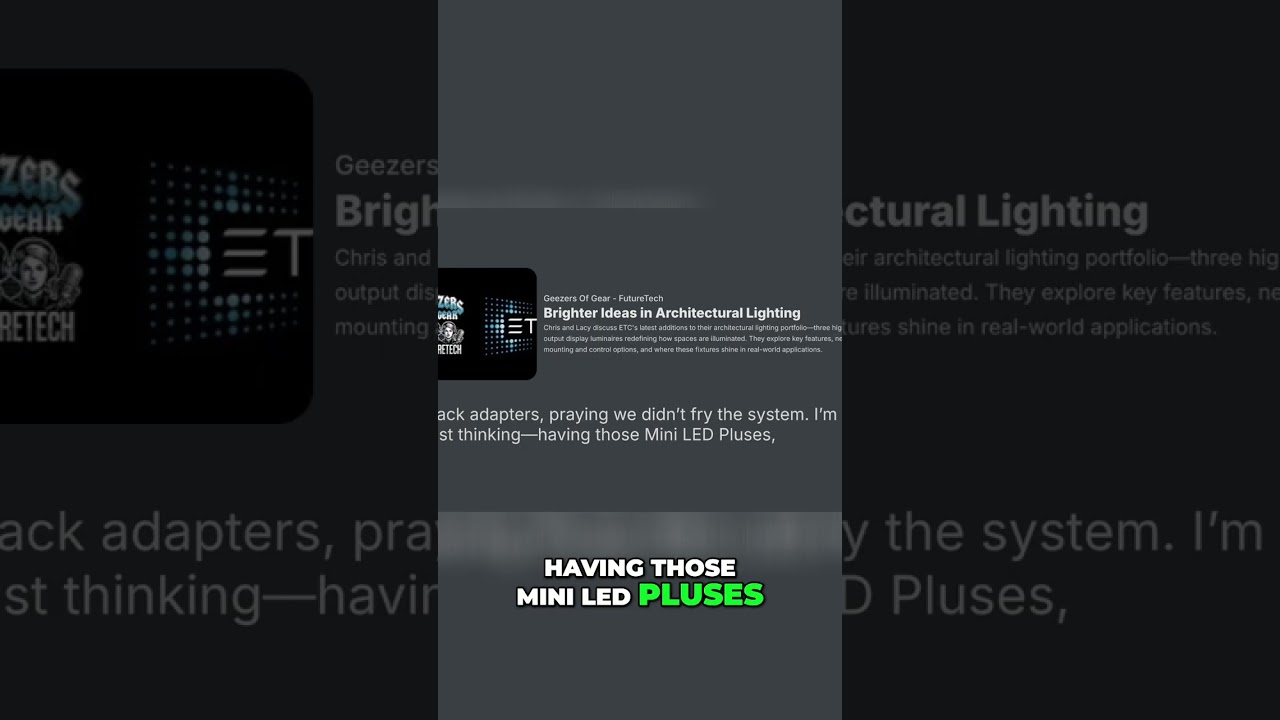 Mini LED Lights: Adaptable Lighting Solutions Revealed #shorts